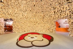 Entrada do hotel temático Mundo Criamigos