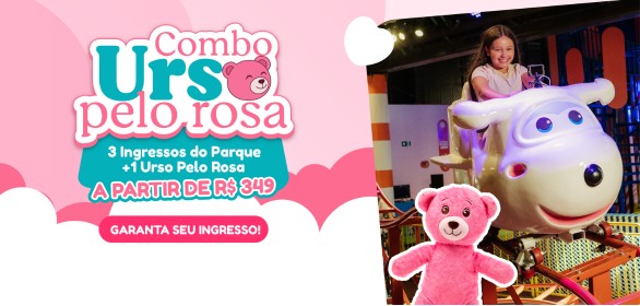 Combo Urso Rosa